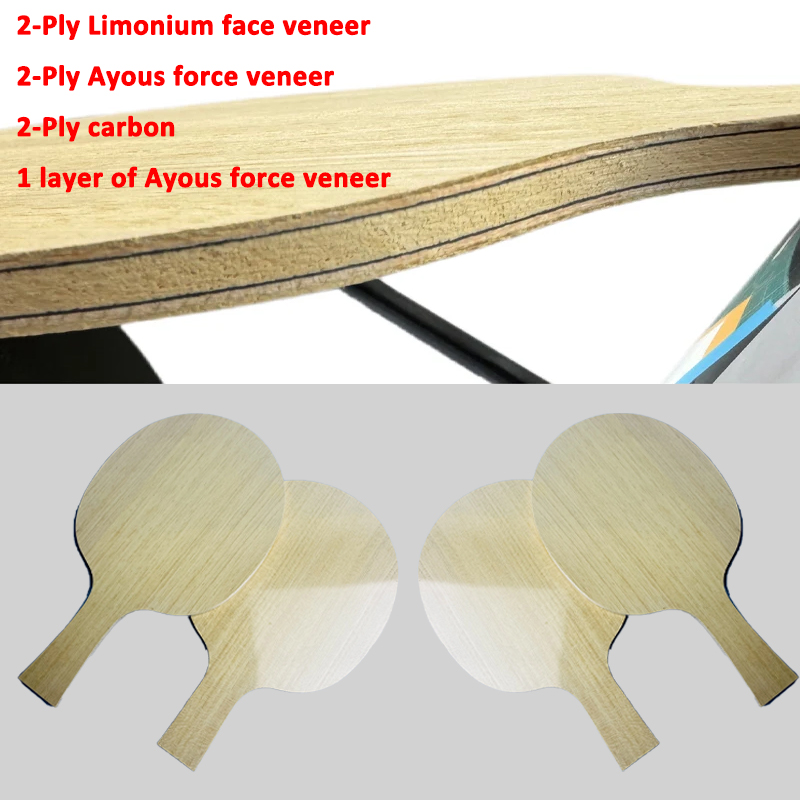 Table Tennis Blade with Limoni - Stiga Carbon Blade ulasan dan harga