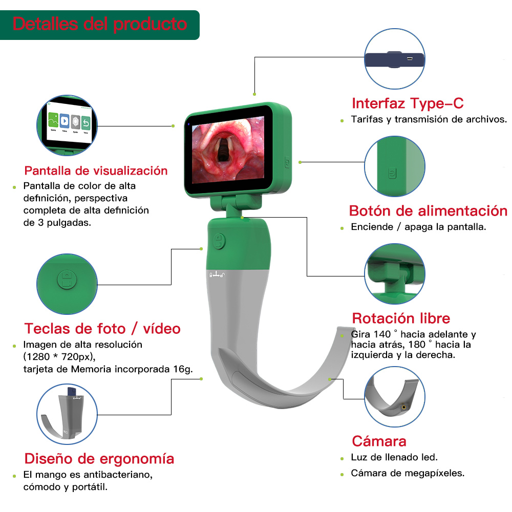 Touchscreen Video Laryngoscope - Table Tennis 11 ulasan dan harga