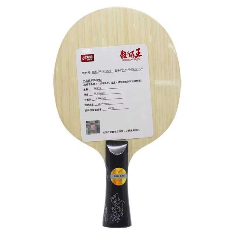 Original DHS Hurricane King AC - Stiga Carbon Blade ulasan dan harga