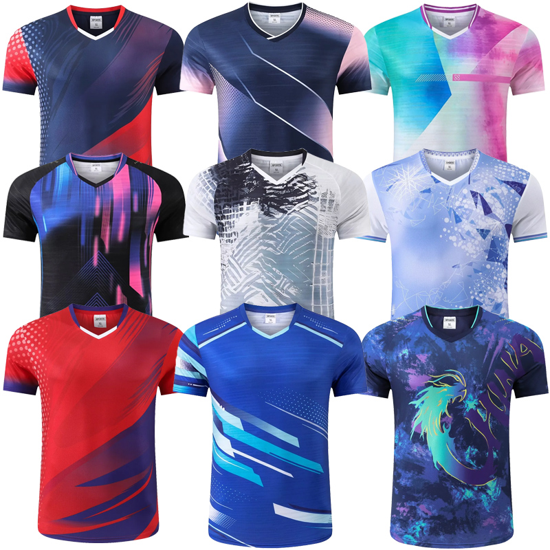Men's And Women's Sublimation  - Table Tennis Club Jersey ulasan dan harga