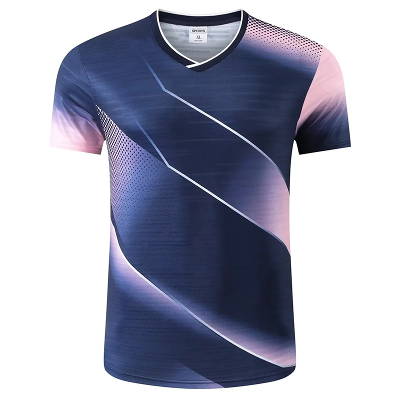 Men's And Women's Sublimation  - Table Tennis Club Jersey ulasan dan harga