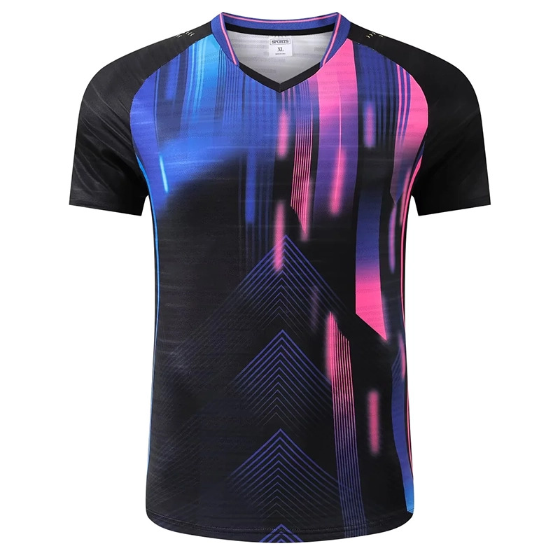 Men's And Women's Sublimation  - Table Tennis Club Jersey ulasan dan harga