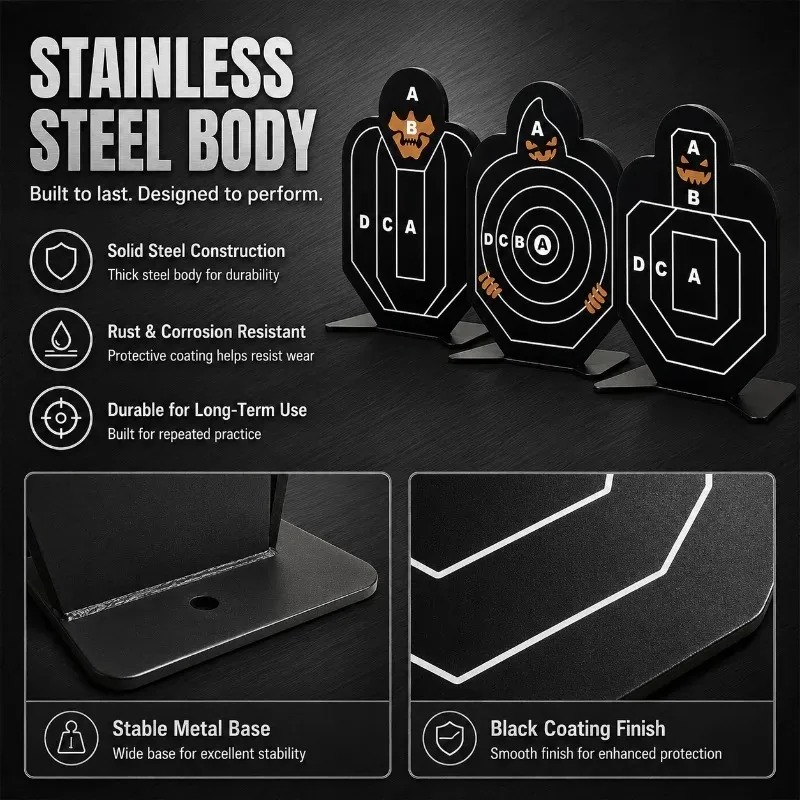 High‑Impact‑Resistant Alloy Ma - Practice Target Board ulasan dan harga