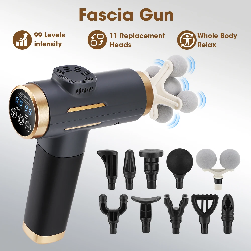 Electric Fascia Gun 24W 99 Gea - Table Tennis 11 ulasan dan harga