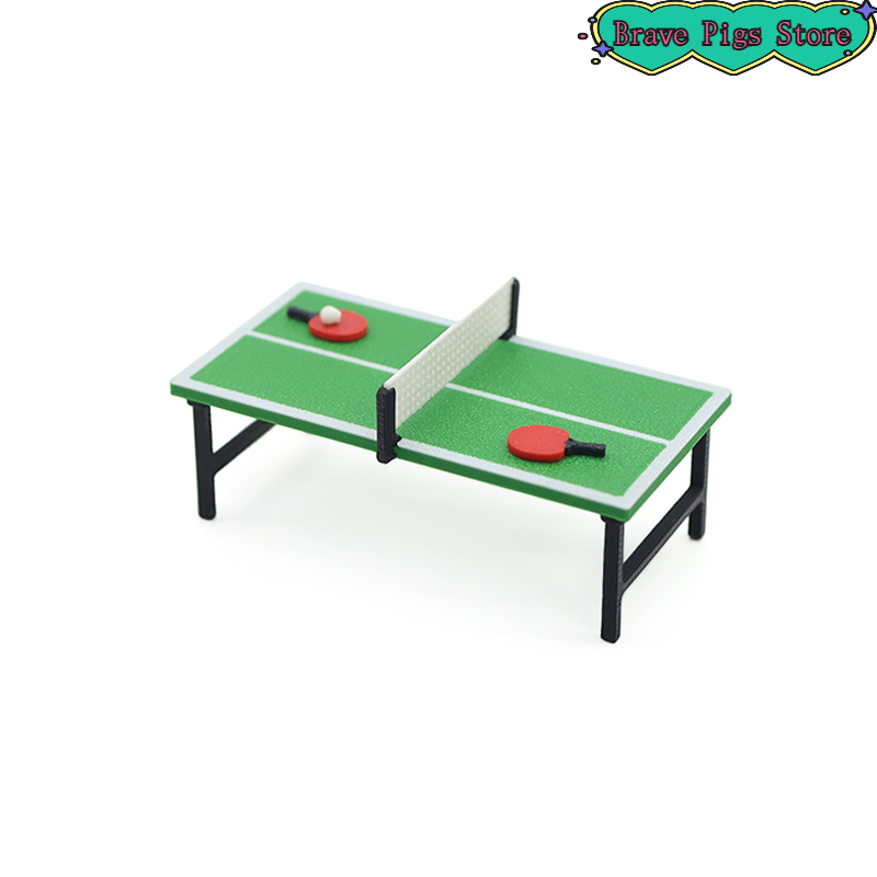 1:12 Miniature Table Tennis Ra - Table Tennis Shop ulasan dan harga
