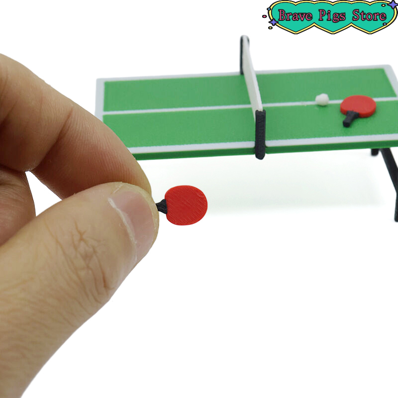 1:12 Miniature Table Tennis Ra - Table Tennis Shop ulasan dan harga