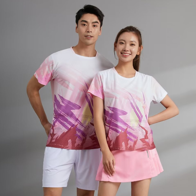 Table Tennis Jersey Men Women  - Table Tennis Jersey Design ulasan dan harga