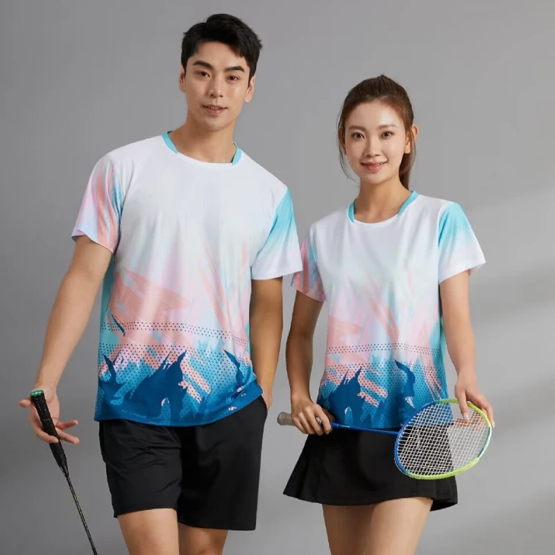 Table Tennis Jersey Men Women  - Table Tennis Jersey Design ulasan dan harga