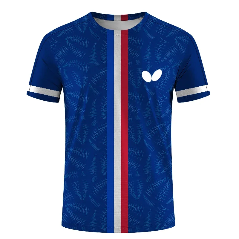 Men's short-sleeve, round-neck - Table Tennis Club Jersey ulasan dan harga