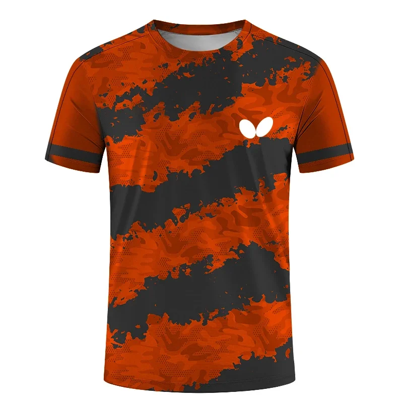 Men's short-sleeve, round-neck - Table Tennis Club Jersey ulasan dan harga
