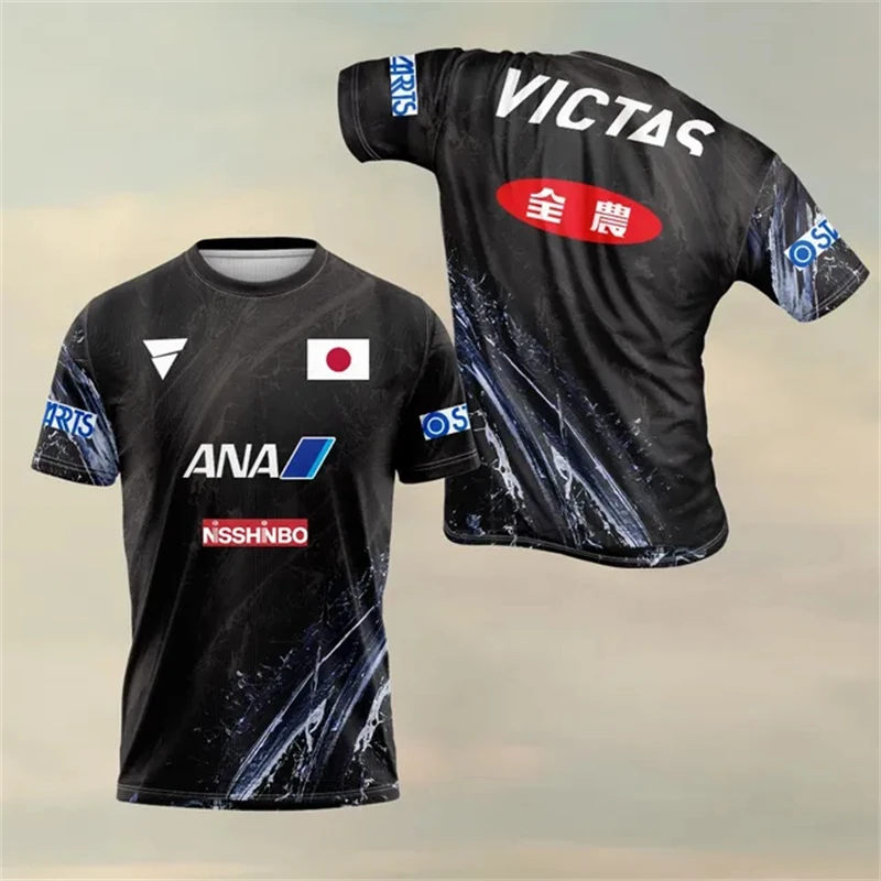 Fashionable and casual 3D prin - Table Tennis Club Jersey ulasan dan harga