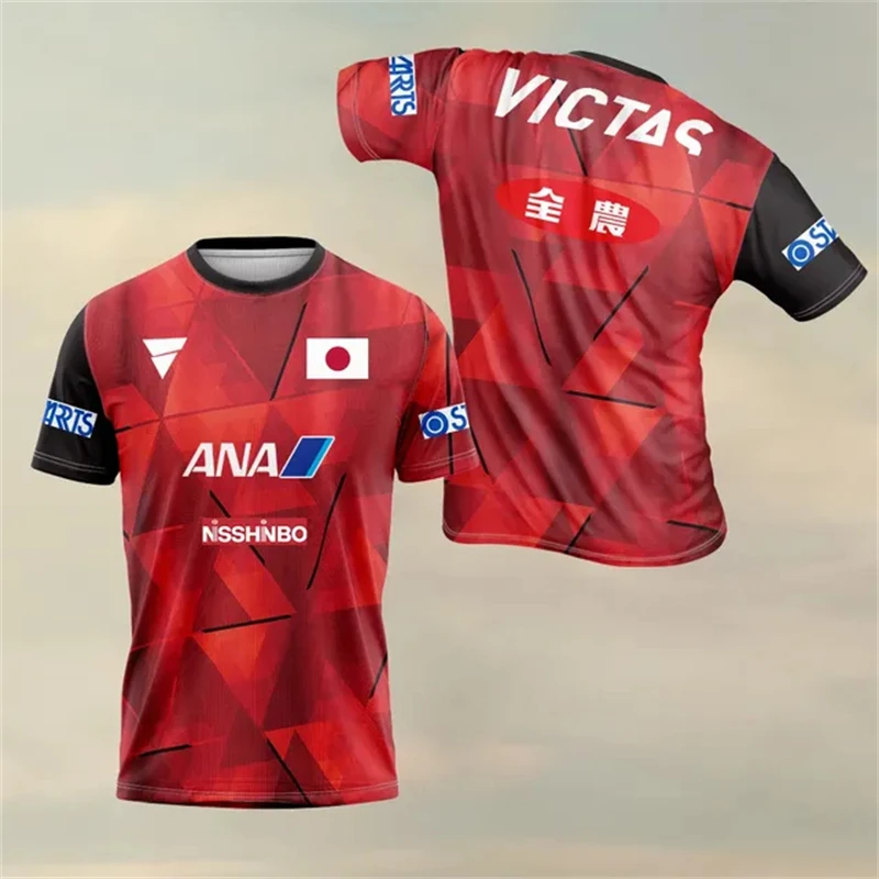 Fashionable and casual 3D prin - Table Tennis Club Jersey ulasan dan harga