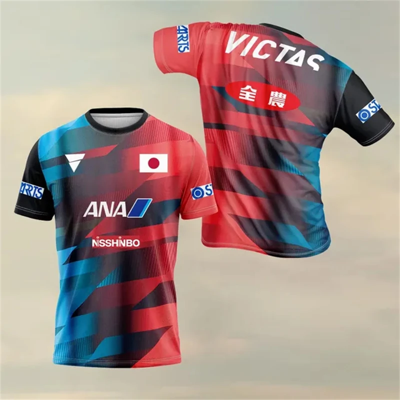 Fashionable and casual 3D prin - Table Tennis Club Jersey ulasan dan harga