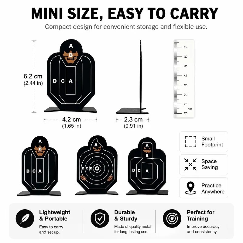 Heavy‑Duty Self‑Supported Meta - Practice Target Board ulasan dan harga