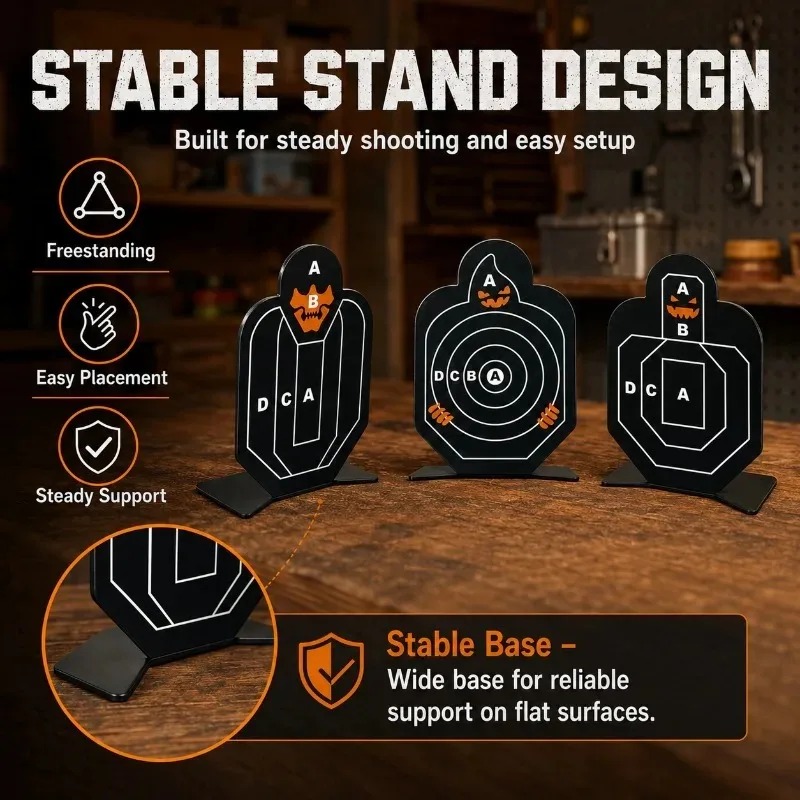 Heavy‑Duty Self‑Supported Meta - Practice Target Board ulasan dan harga
