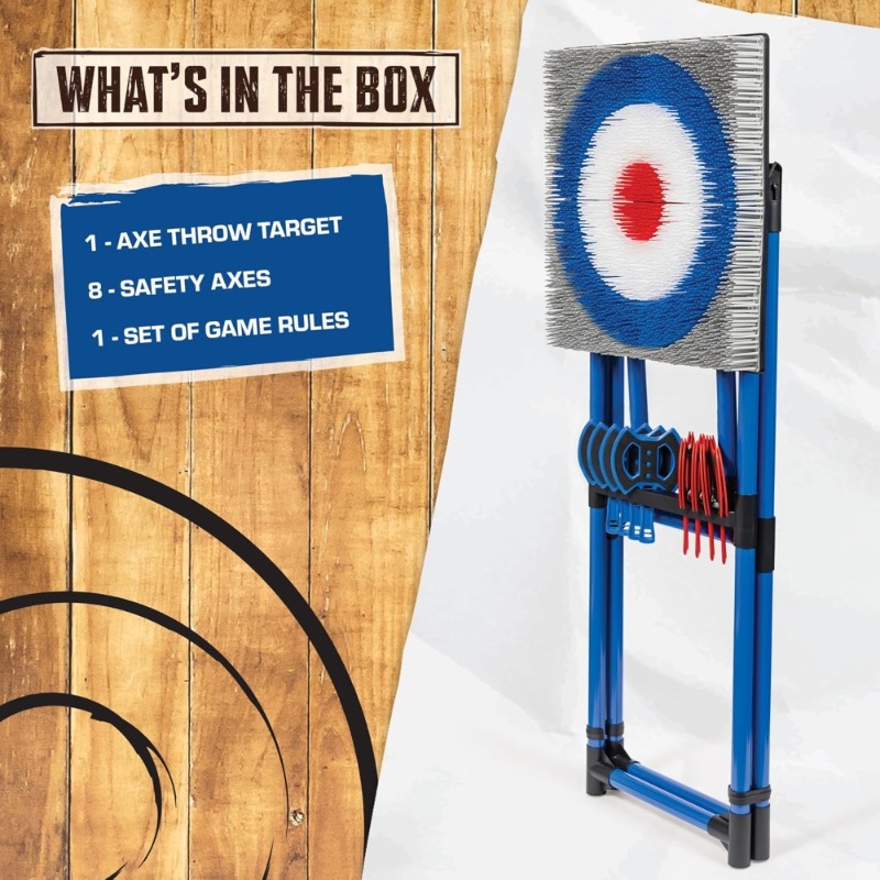 Steel Frame Axe Throwing Targe - Practice Target Board ulasan dan harga