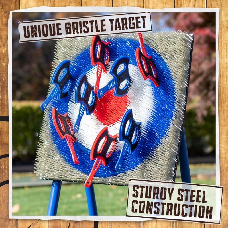 Steel Frame Axe Throwing Targe - Practice Target Board ulasan dan harga