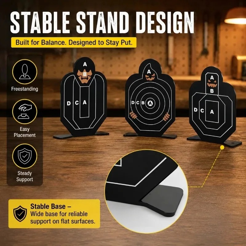 Sturdy Self‑Standing Metal Pra - Practice Target Board ulasan dan harga