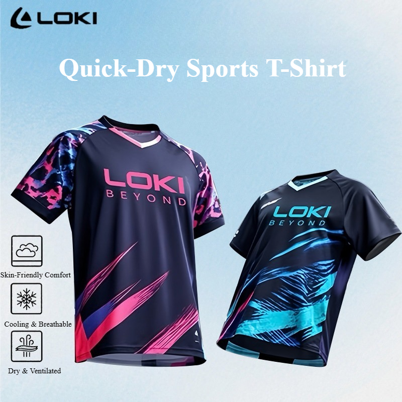 LOKI BEYOND Table Tennis Jerse - Table Tennis Club Jersey ulasan dan harga