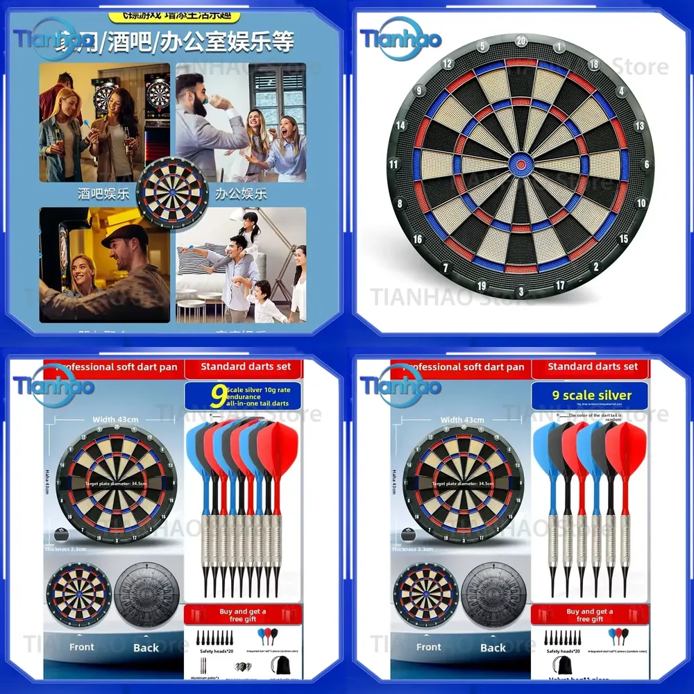Soft Dart Board Indoor Househo - Practice Target Board ulasan dan harga