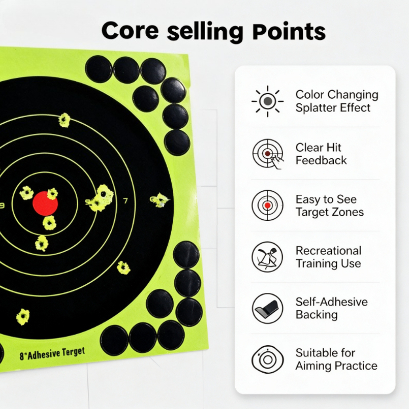 50PC/100PC/150PC/200PC/250PC C - Practice Target Board ulasan dan harga