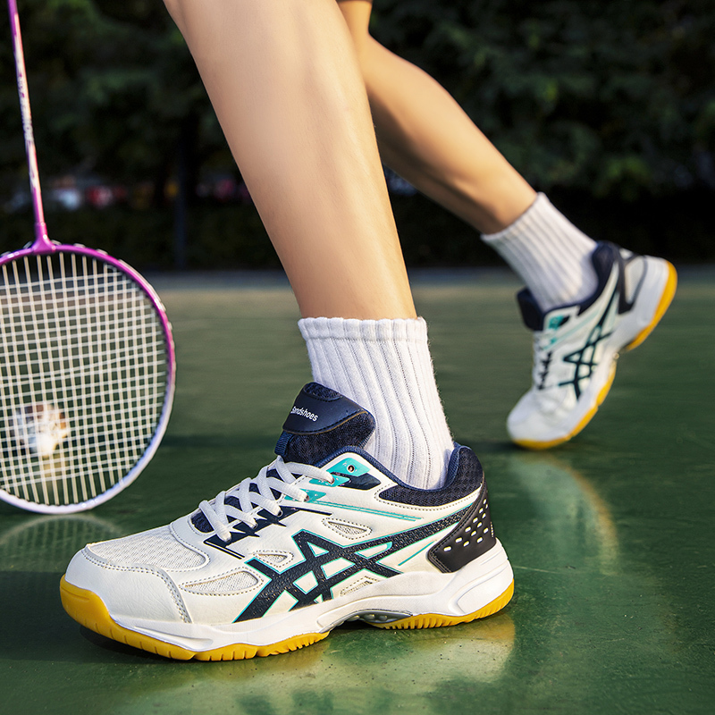 New Male Sport Shoes Mens Badm - Table Tennis Volleyball ulasan dan harga