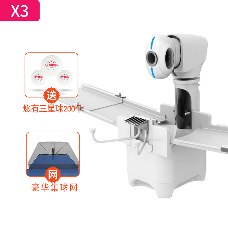 X3 Table Tennis Serve Machine, - Table Tennis App ulasan dan harga