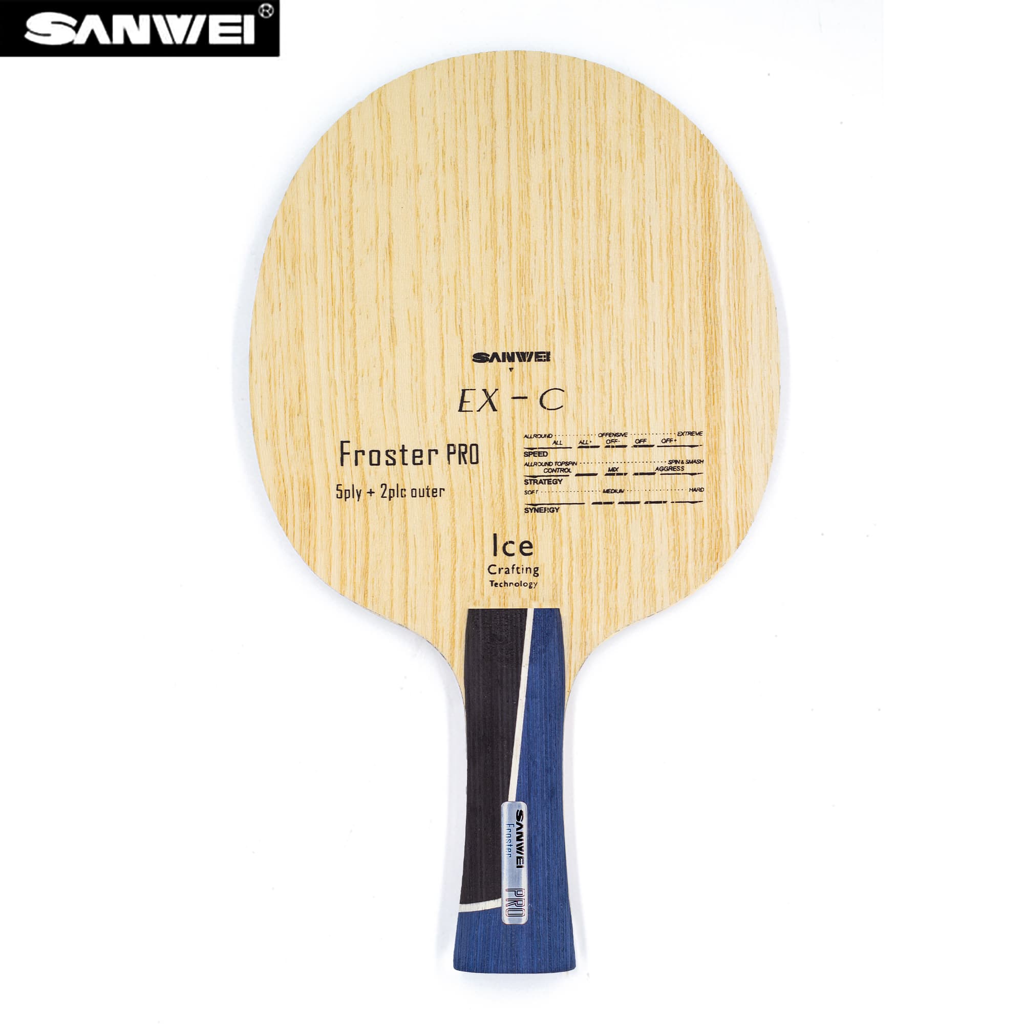 SANWEI ALC Table Tennis Blade  - Table Tennis Shop ulasan dan harga