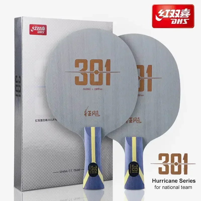 Original  DHS Hurricane 301 H3 - Stiga Carbon Blade ulasan dan harga