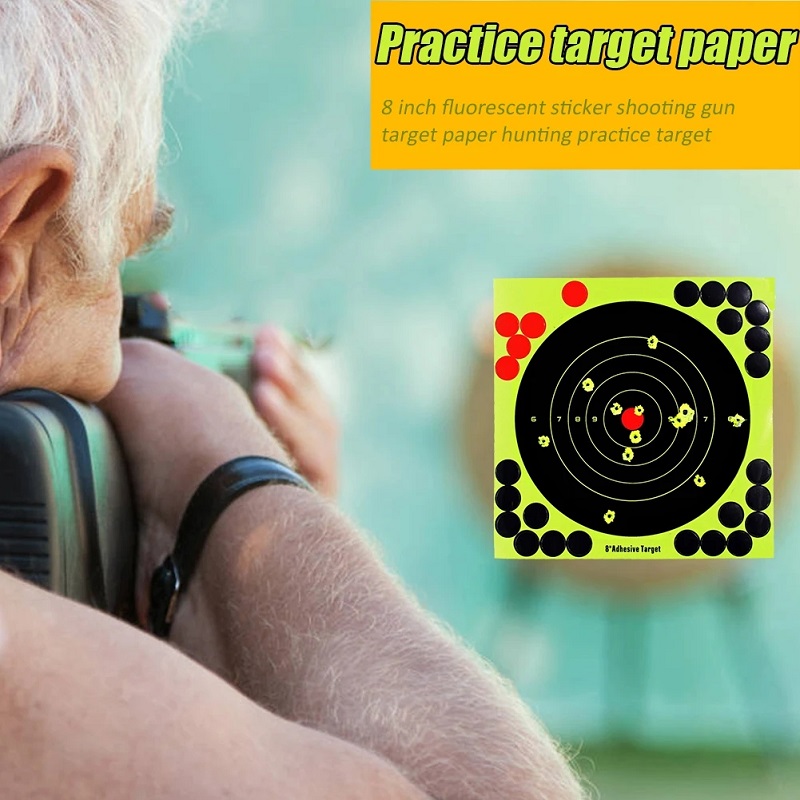 10-80PCS 8-inch Splatter Targe - Practice Target Board ulasan dan harga