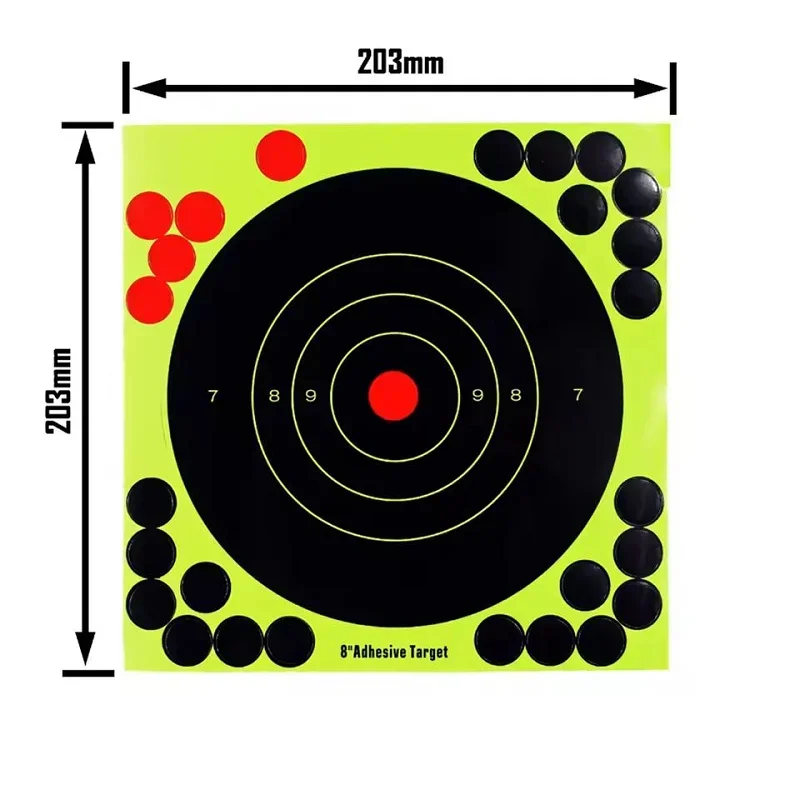 2W-100PCS 8-inch Splatter Targ - Practice Target Board ulasan dan harga