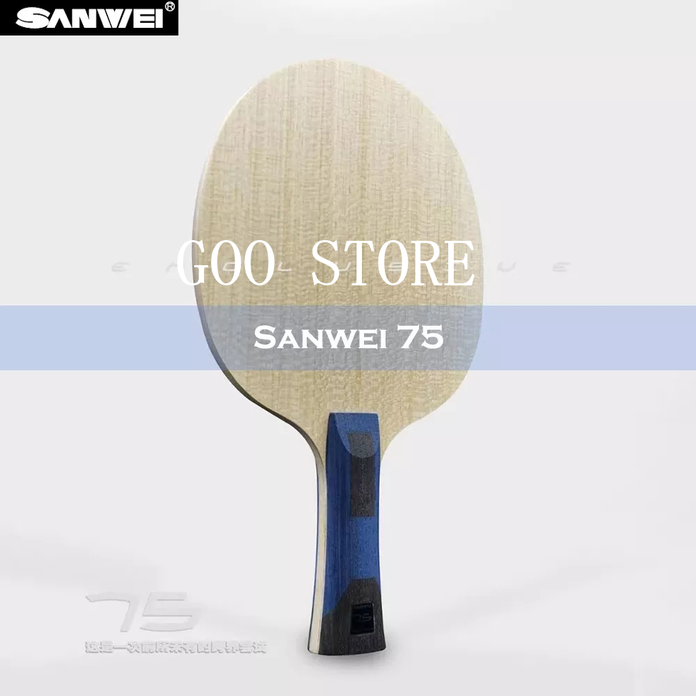 SANWEI 75 ALC Table Tennis Bla - Stiga Carbon Blade ulasan dan harga