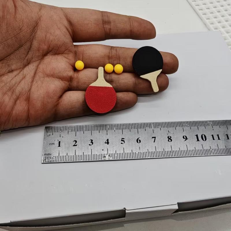 1Set Dollhouse Miniature Ping  - Table Tennis Information ulasan dan harga